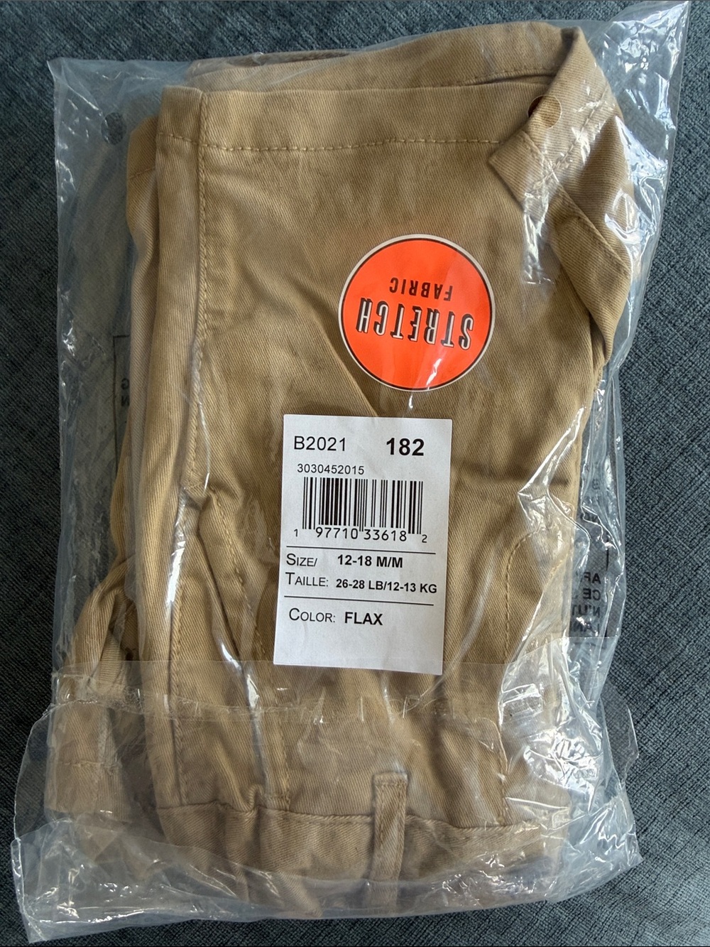 The Children's Place Twin-Pack Pull-On Shorts - Khaki - Picture 2 of 3